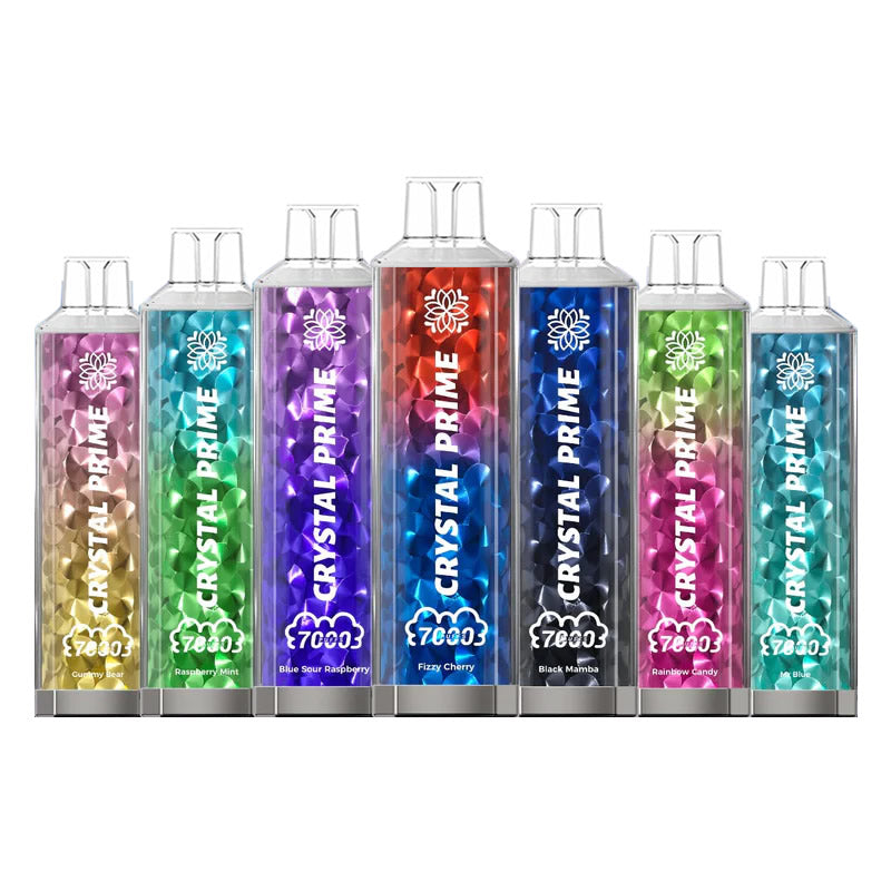 10 X Crystal Prime 7000 Puffs Disposable Vape