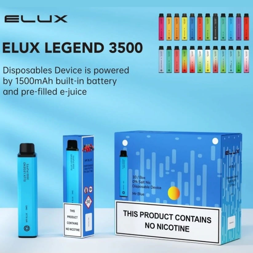 ELUX Legend 3500 Puffs Disposable Vape Bar