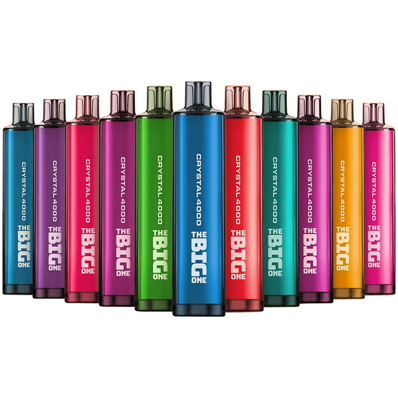 10 X The Big One Crystal 4000 Puffs Disposable Vape